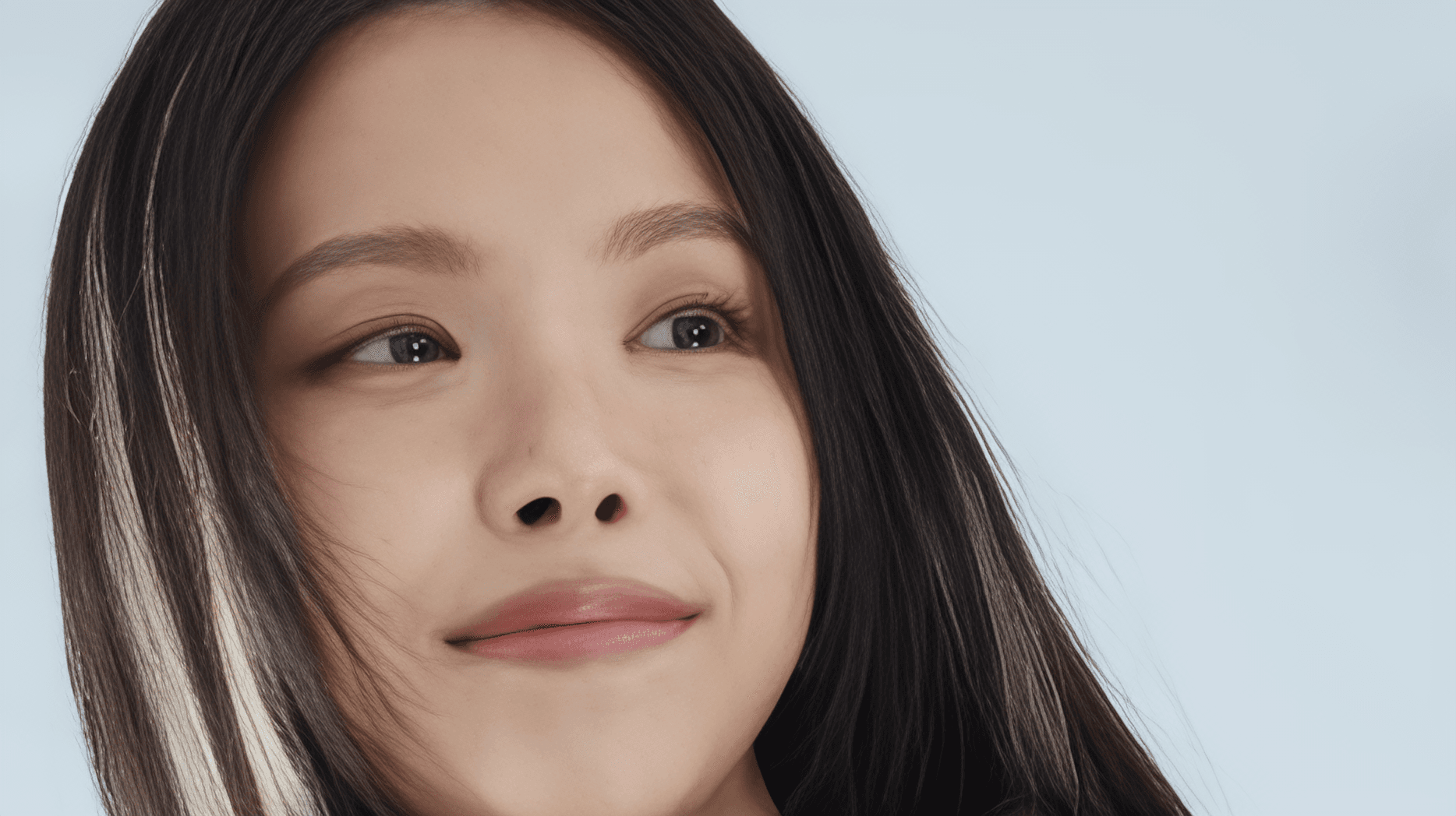 Son Naeun showcasing her refreshed look in a recent photoshoot