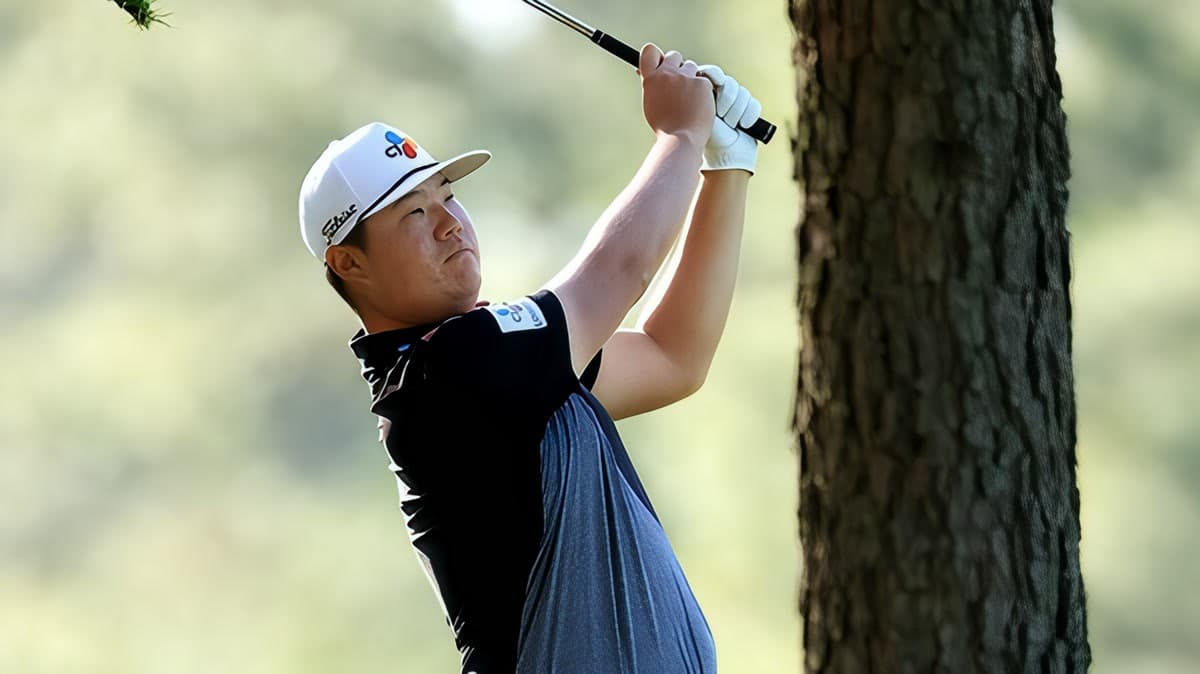 Song Joong-ki Suited Up in White at Augusta — as Im Sung-jae's Masters Caddie