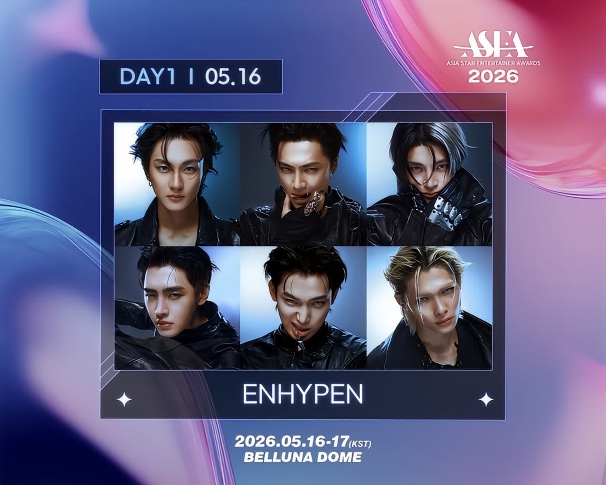 ENHYPEN Takes Center Stage at ASEA 2026 in Japan