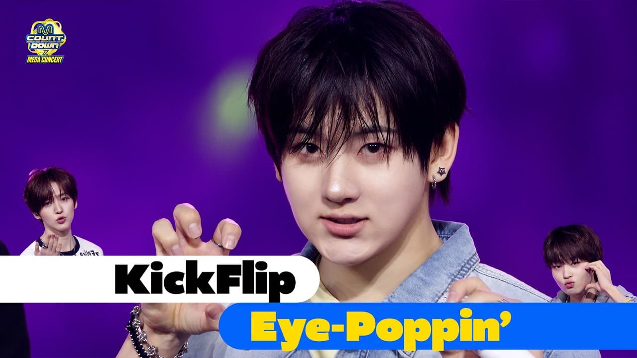 KickFlip biến sân khấu M COUNTDOWN thành tín hiệu bứt phá
