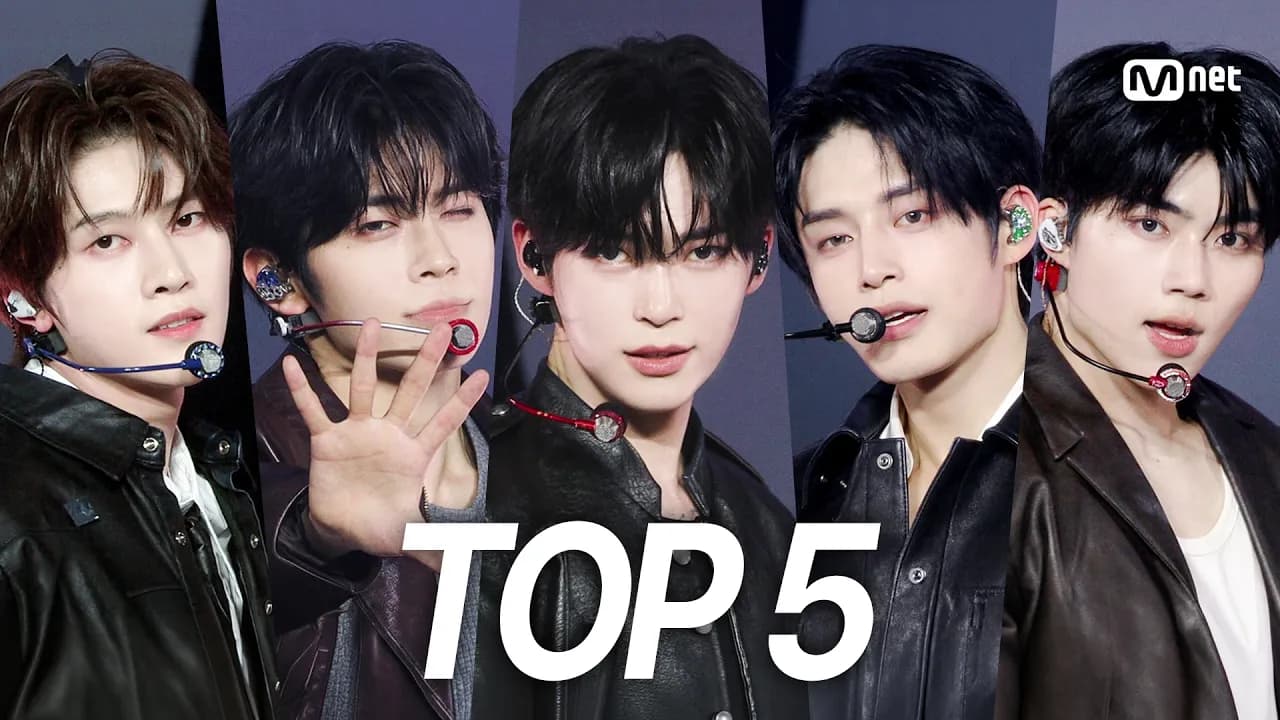 ZEROBASEONE's 'TOP 5' Debuts at Mnet Plus Comeback Premiere